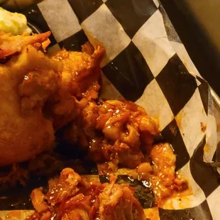 Mostly fat in pulled pork