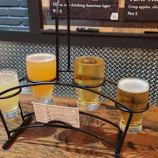 Beer flight