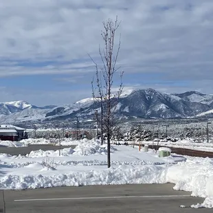 View from Parking lot