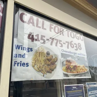 To-go number to call