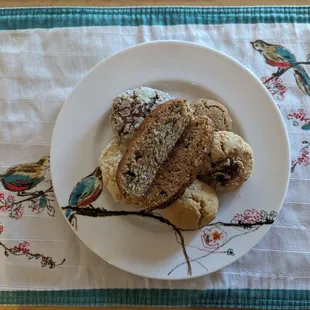 Cookies and biscotti
