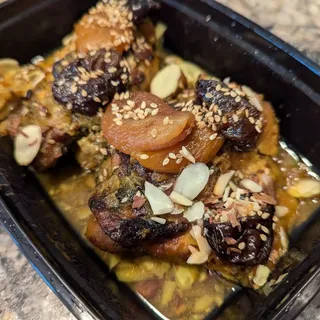 2. Baked Chicken with Prunes and Apricot