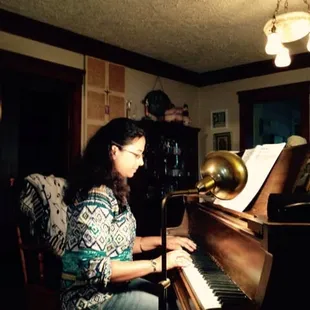 Dr. Sumana made quite the impression and continues voice and piano thru Skype from India