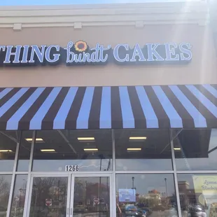 the outside of the store