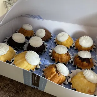 Bite size dozen