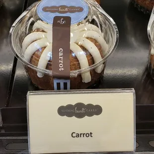 a variety of bundt cakes