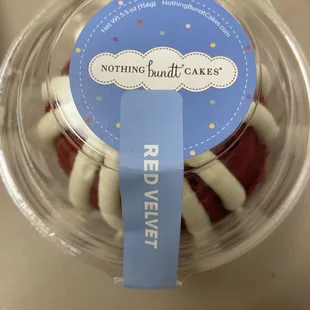 Red velvet bundt cake