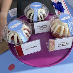 Some of the flavors available