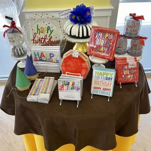 Birthday party needs