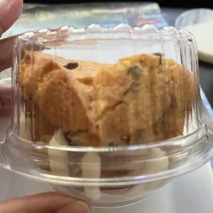 Damaged/Smashed Chocolate Chip Cookie