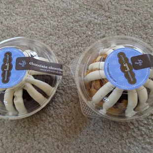 Chocolate chocolate chip &amp; Marble Bundt cakes.
