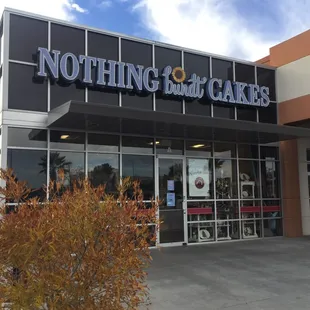 the front of the store