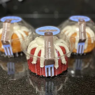 Lemon Raspberry, Red Velvet, Classic Vanilla