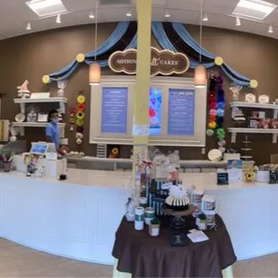 the inside of a store