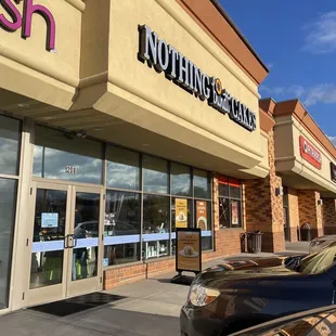 the outside of a store