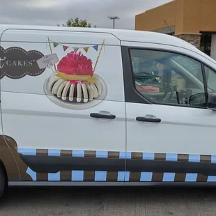 Delivery van