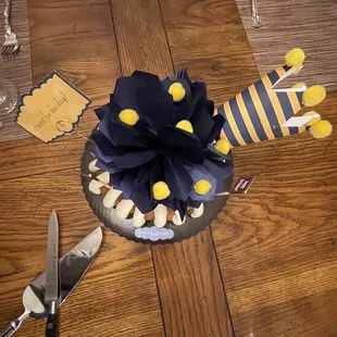 a bundt cake on a table