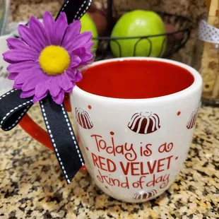 My anniversary mug!! Thank you for making our day special during this pandemic.