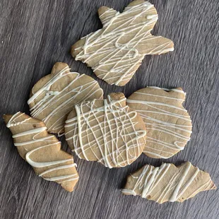 Pumpkin spice sugar cookies