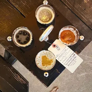 Beer flight