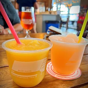 Super good slushies!  Perfect for this weather!