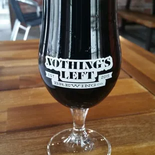 Chocolate Milk Stout W/ Herseys Chocolate Syrup