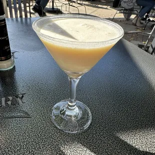 Bananas Foster martini