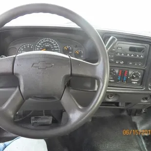 1/2 ton Pickups, automatic, cold A/C, power steering, power brakes, tilt, power windows, power locks, AM/FM