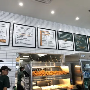 Full Menu Board w/ Pricing