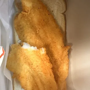 2 Pieces Whiting Fish Dinner