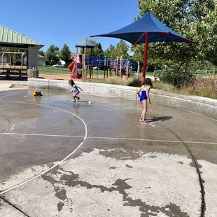 Spraypark fun.