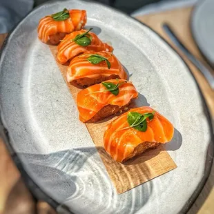 SEA TROUT CRISPY SUSHI