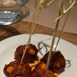 Amuse Bouche - Corn Fritters
