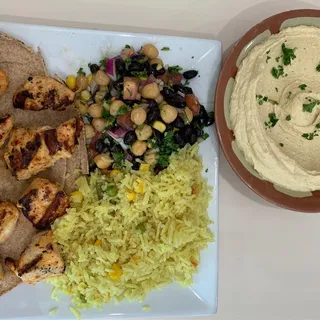 Shish Taouk Platter