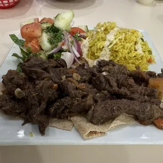 Shawarma Beef Platter