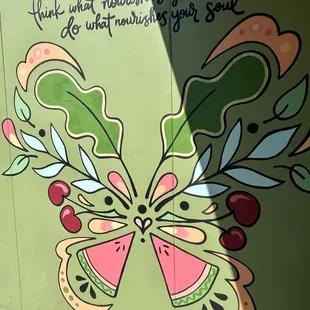 Love their art work indoors and out