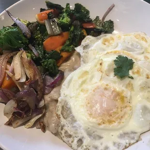 Chicken Sausage Gravy Bowl