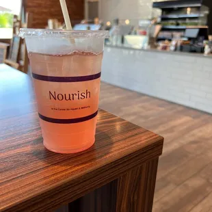 Iced tea. Add fun flavors - not to be missed!!