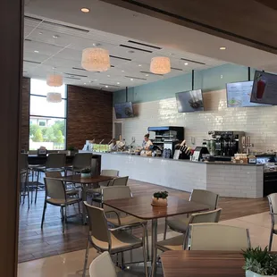 Dining and ordering area