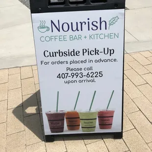 Curbside pickup!