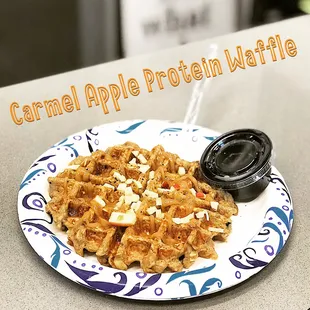 Protein waffle