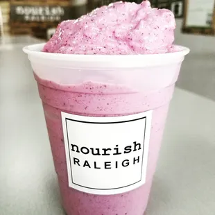 Blueberry Lemonade Smoothie of the month!