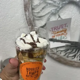 Waffles in a Cup On the Go!