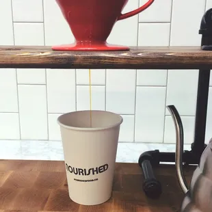 V60 makes delicious coffee.