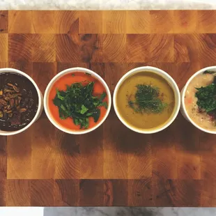 Colorful soups!