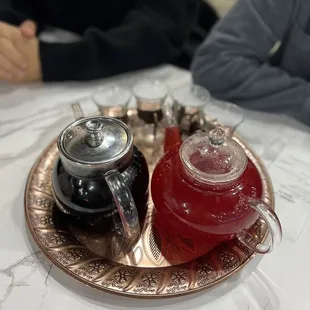 Pomegranate Tea, Blueberry Tea