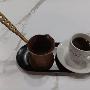 Turkish coffee.