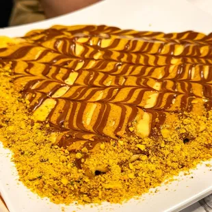 Pistachio Crepe