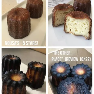 Canele comparison
