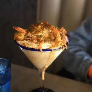 Cajun seafood &amp; grits